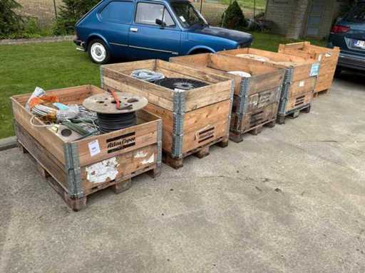 Batch of various unused electrical cable