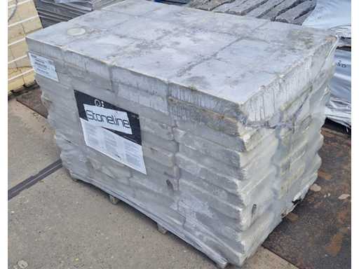 Concrete blocks for the garden (approx. 9.72m²)