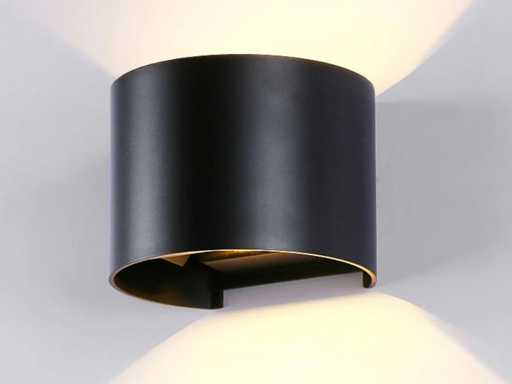 7W LED Wandlamp duo licht verstelbaar waterdicht(4x)