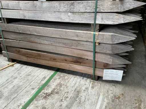 Gezaagde Robinia paal (50x)