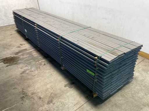 Douglas Zweeds rabat grijs 500x19x1,1-2,7 cm (35x)