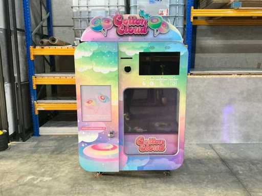 2024 WM980 Mobilny automat z watą cukrową Rainbow