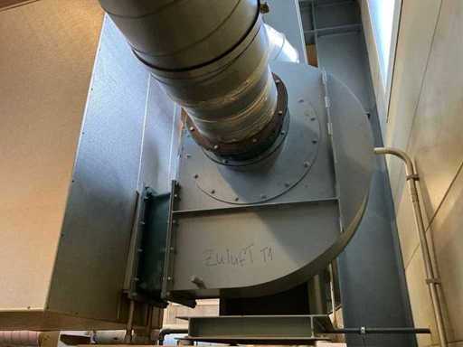 Howden Turbowerke Meissen - VRE 0355/6030 - Zuluft-Radialventilator - 2003