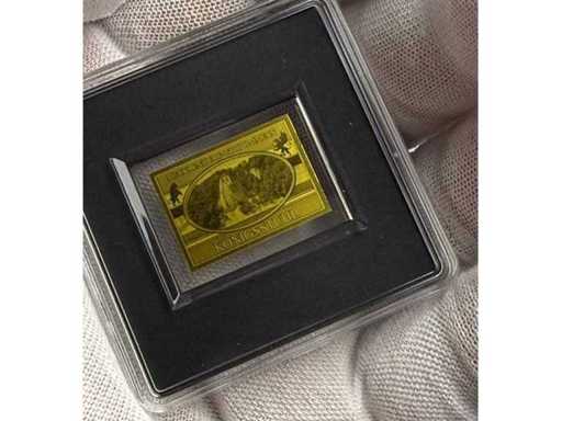 1/500 ounce goudstaaf Königsstuhl Rügen Mecklenburg-Vorpommern Fijn Goud 999 Gratis EU-verzending