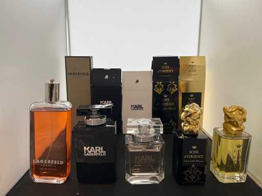 5x Lagerfeld and Sisley Perfume