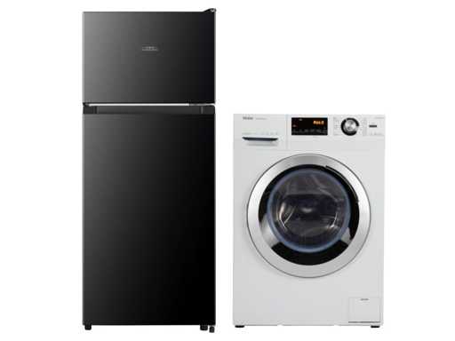 Everglades EVTD3020 Dubbel Deurs Koelkast| haier hw70-bp14636 wasmachine
