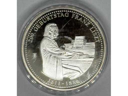 Franz Liszt – 200ste verjaardag van de Geboorteherdenkingsmedaille (1811–1886)