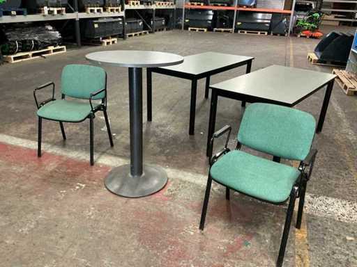 Président de réunion et tables (22x)