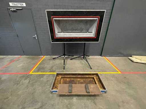 Crochet de boîte de tir