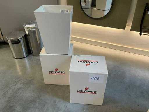 COLOMBO Trash Can (2x)