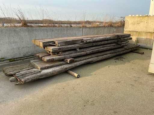 Batch of hardwood partitions