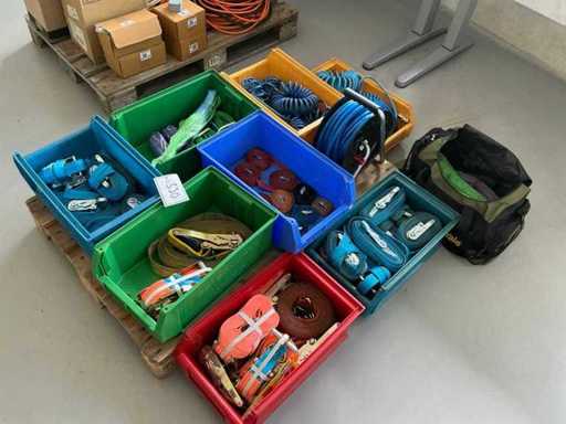 Sangles de levage mixtes et sangles à cliquet