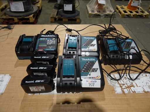 Makita - Accesorios herramientas inalámbricas (7x)