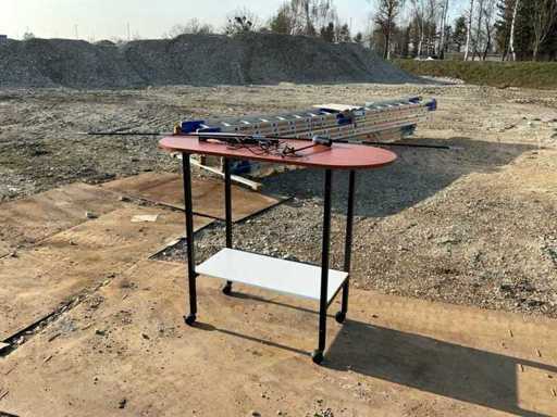 Side Table with Lighting/Collapsible