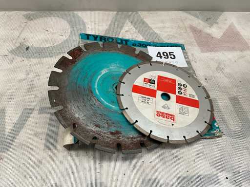 2 disques diamantés