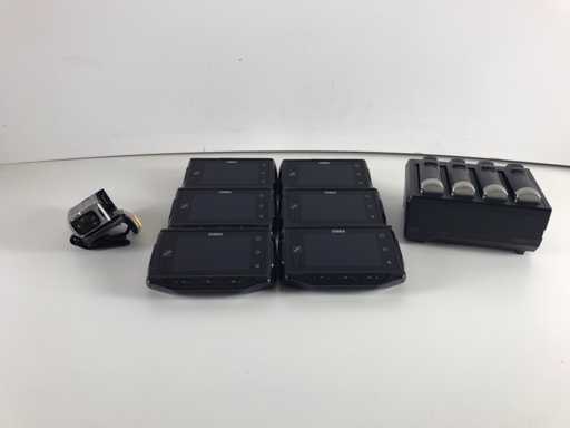 Sistema di scansione del codice a barre indossabile modello di Zebra Technologies (6x)