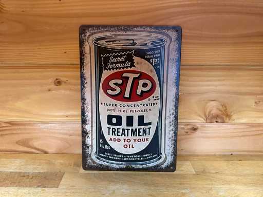 metaal reclame wandbord