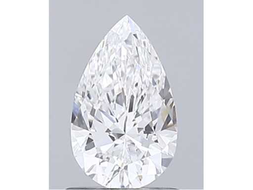 Pear cut diamond 0.73 carat certified