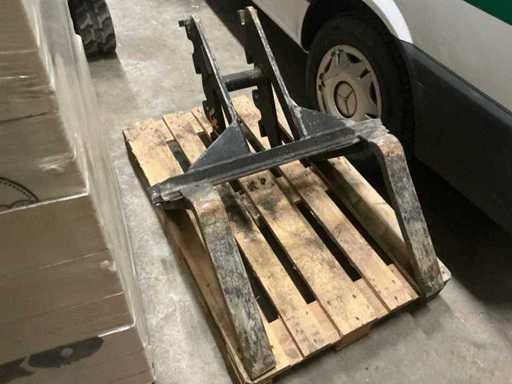 FEM-080 compl Palletframe voor Doosan ZX10z met snelwissel CW05