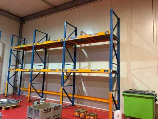 Nedcon 3 secțiuni de rafturi pentru paleți