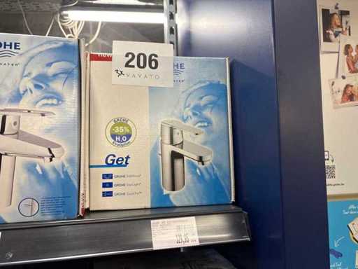 Grohe Get Wastafelkraan (3x)