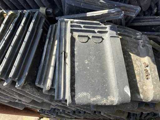 Box Tule de Noir Roof Tiles (6x)