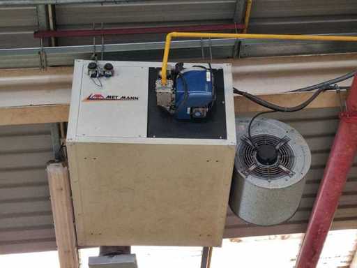 MET MANN Generador de aire caliente (2x)