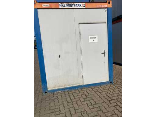 CONTAINEX SANI WC/SHOWER 20' container