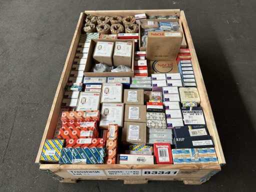 FAG, SKF, NACHI, NTN, NSK, Koyo, RHP, IKO – Charge verschiedener Lager 149KG