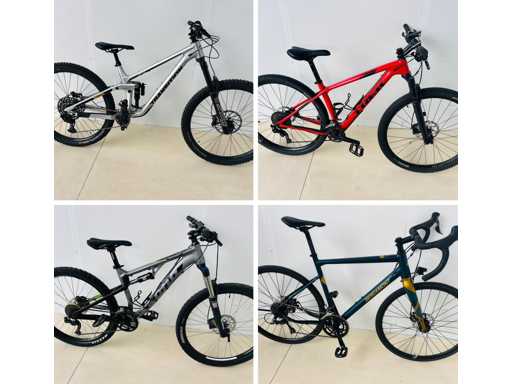 Bicycles: MTB - Racing Bikes - Gravel - Others