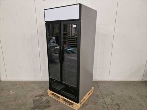 Tefcold - dubbeldeurs glasdeur koeling - FSC891H
