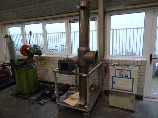 Test fixture for burner tests