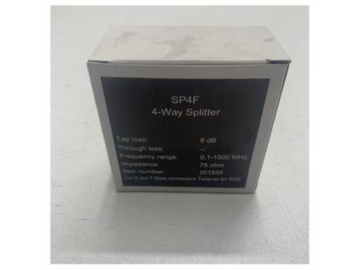 Splitter di segnale marino di alta qualità a 4 vie e 75 ohm SP4F - 201555