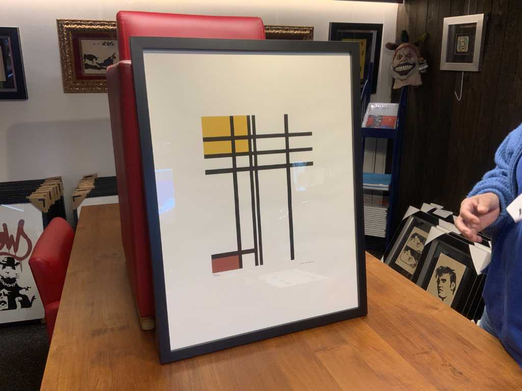 Lithograph Mondrian