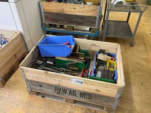 Assortment of hand tools