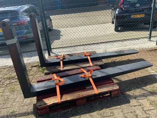 Jeu de fourchettes, longueur de la cuillère 210 cm, capacité 8000 x 1200