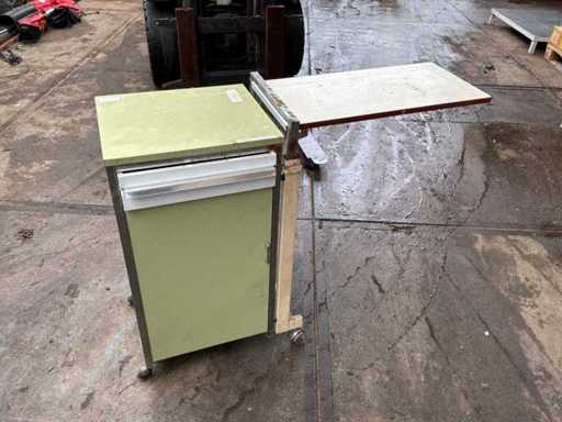 Armadietto da letto ospedaliero