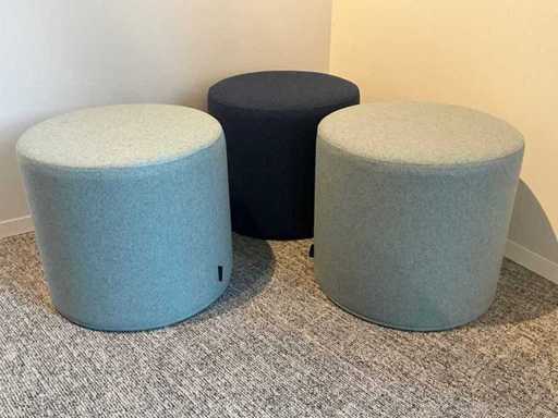 SoftLine Poef (3x)