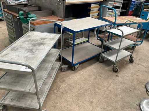 Transport carts (4x)
