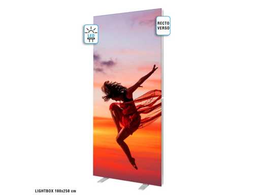 LED BOX™ 100x250 cm
