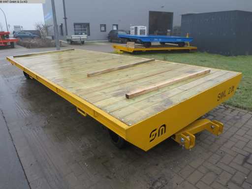 WMT D20 / 6,0X2,45 Zware aanhangwagen