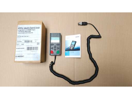 KOSTAL INDUSTRIE ELEKTRIK GMBH HAND-HELD CONTROL UNIT MMI FOR INVEOR M Hand-held control unit MMI for frequency inverter Inveor M
