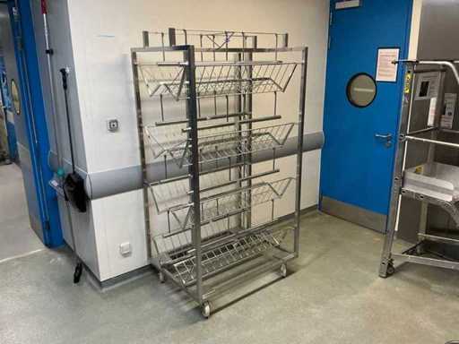 Mobile structure for pet shops