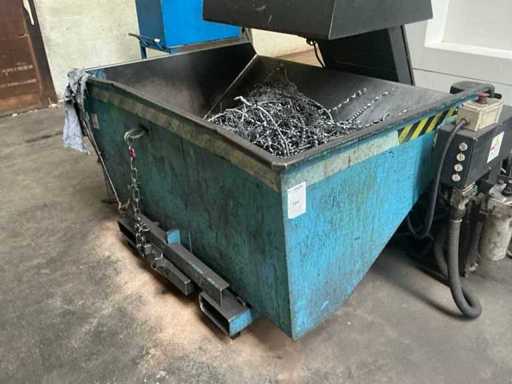 2008 Bauer Expo 900 Afval kipcontainer