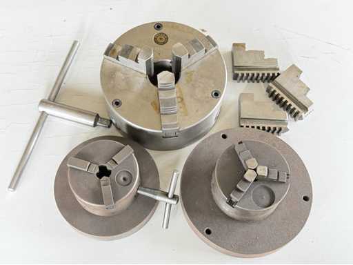   3 pcs 3-jaw chuck