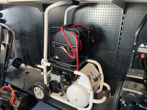 Abama TAT-2520HN Luftkompressor mit niedrigem Geräusch 20L und Rolle