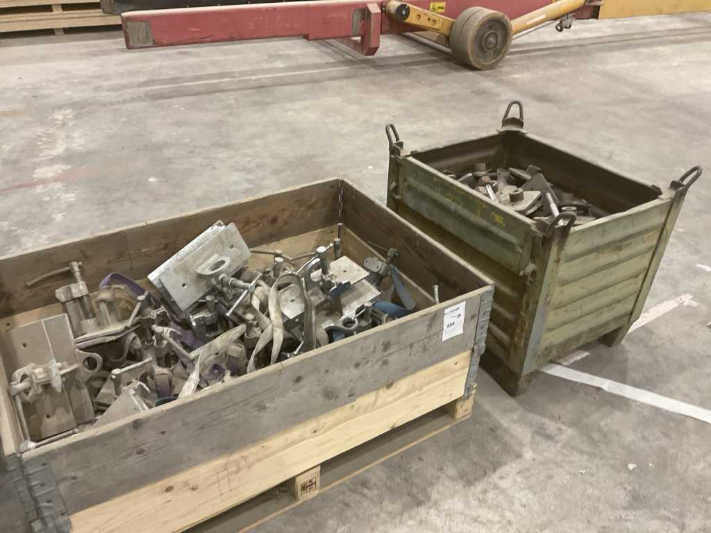 batch of steel lifting supplies
