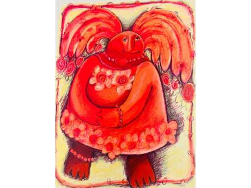 Sabine Tuchel - kleurenzeefdruk