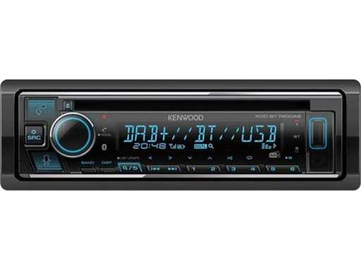 Kenwood KDC-BT740DAB car radio - Multicolor