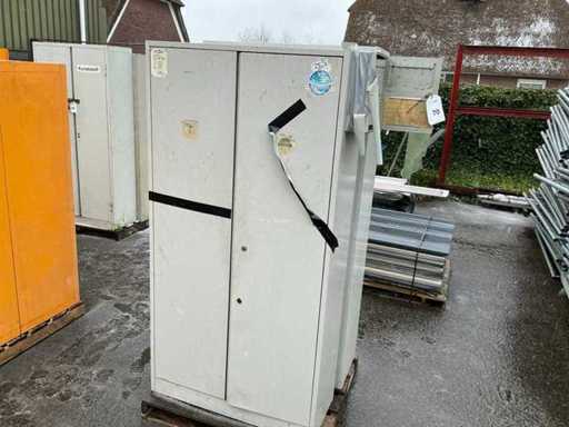 Armadio dell'officina con contenuti (2x)